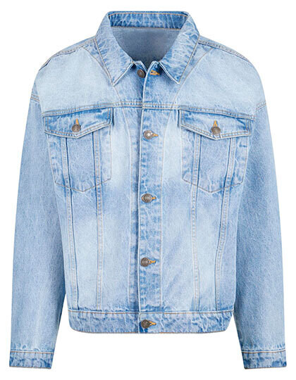 Giacca in denim squadrata Heavy Ounce
