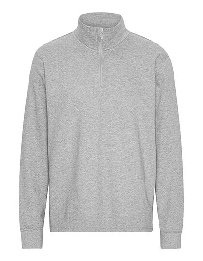 Unisex quarter zip sweatshirt