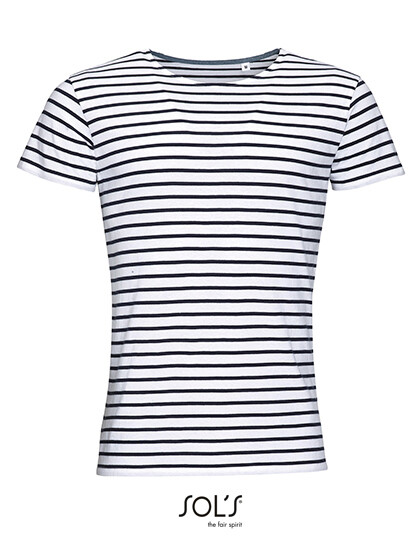 Men´s Round Neck Striped T-Shirt Miles