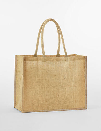 Classic Shopper de yute natural almidonado