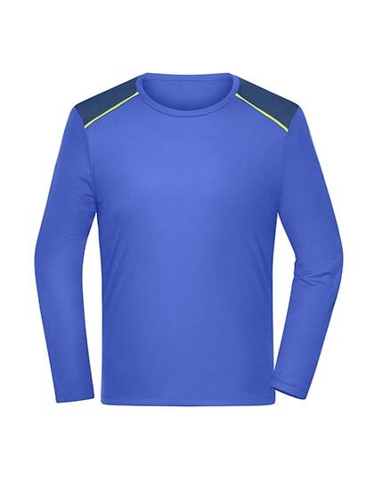 T-shirt de course à manches longues pour homme