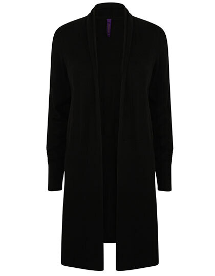 Ladies' Longline Open Cardigan