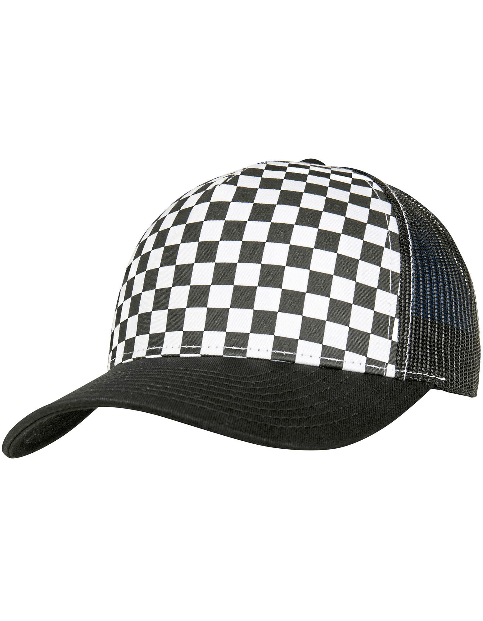 Checkerboard Retro Trucker