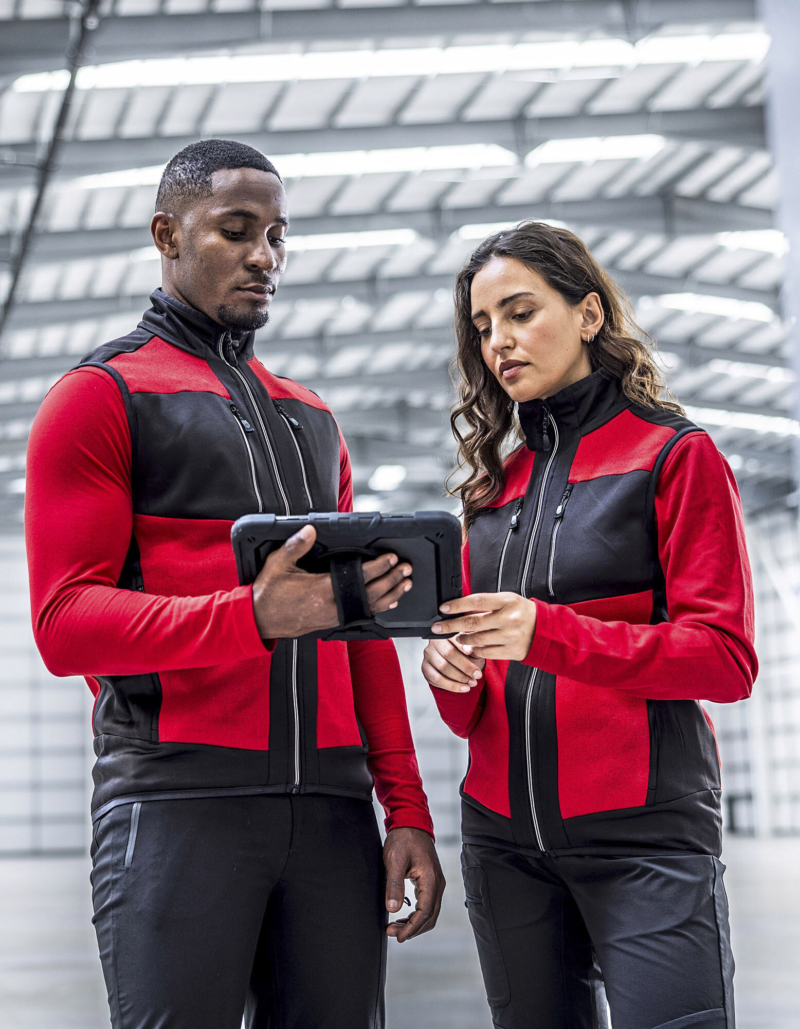 E-volve Unisex Knit Effect Stretch Bodywarmer