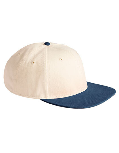 Gorra Contrast Flat Peak de 6 paneles