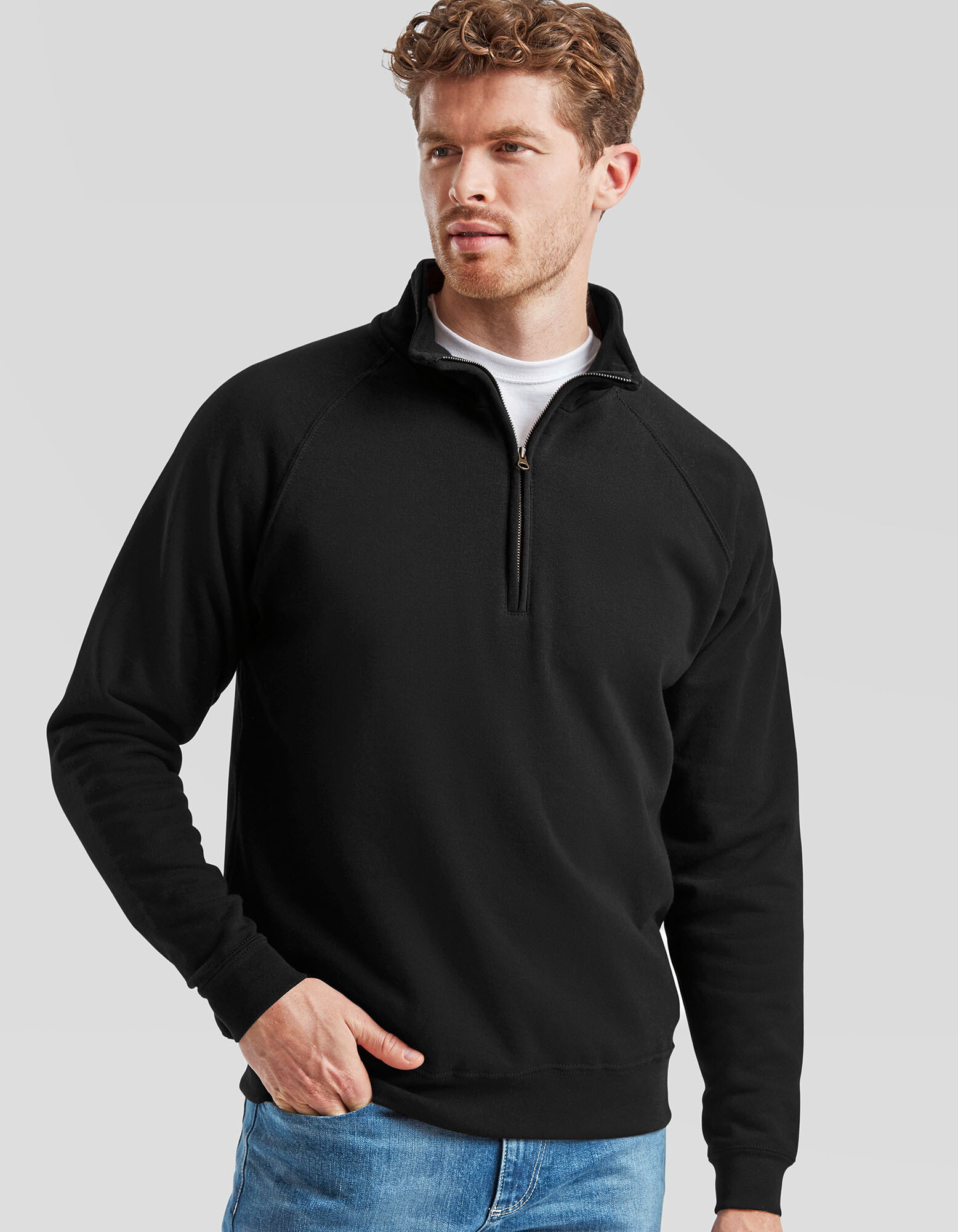 Classic Zip Neck Sweat