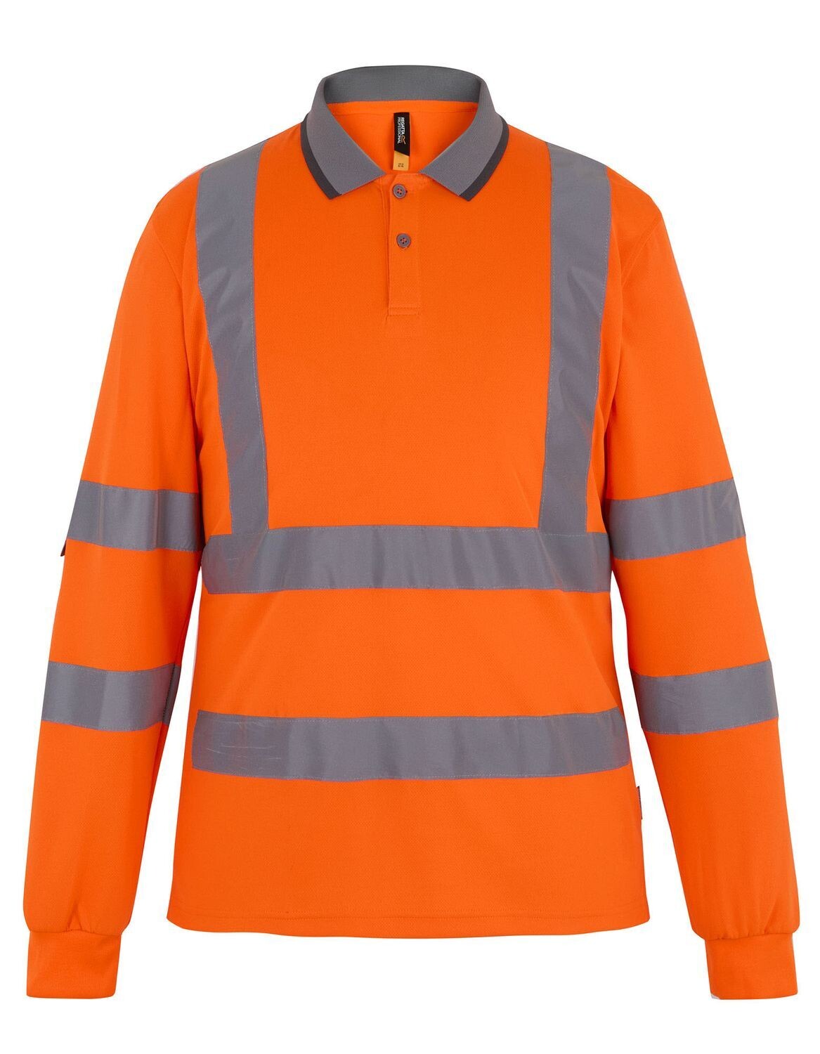 Hi-Vis Pro Contract Long-Sleeved Polo Shirt (Class 3)