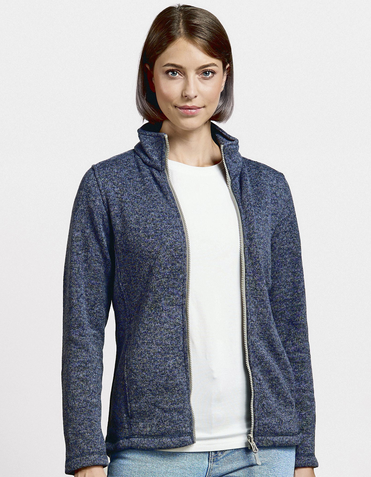 Women's Knit Fleece Jacket C+
