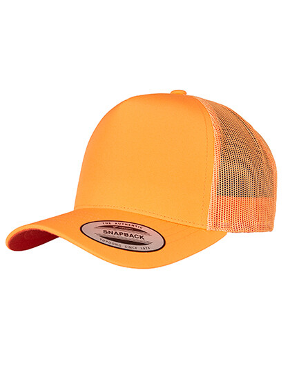 Neon retro trucker cap