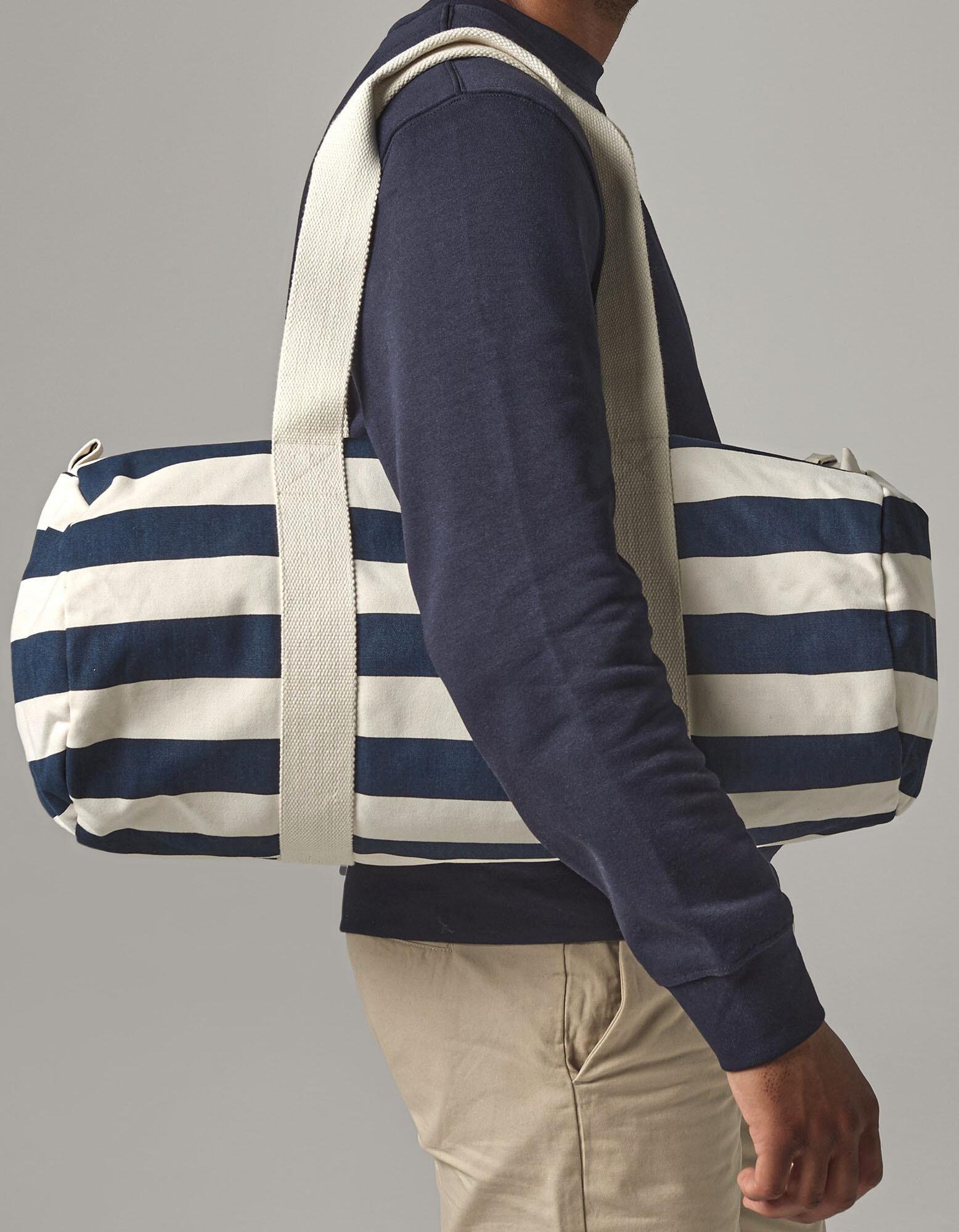 Nautical Barrel Bag