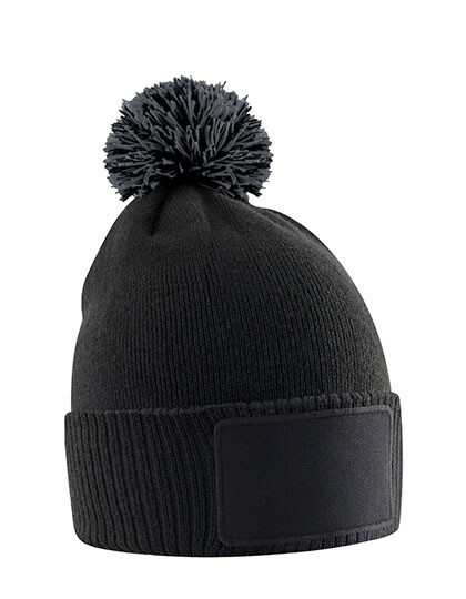 Kids' Snowstar Patch Beanie