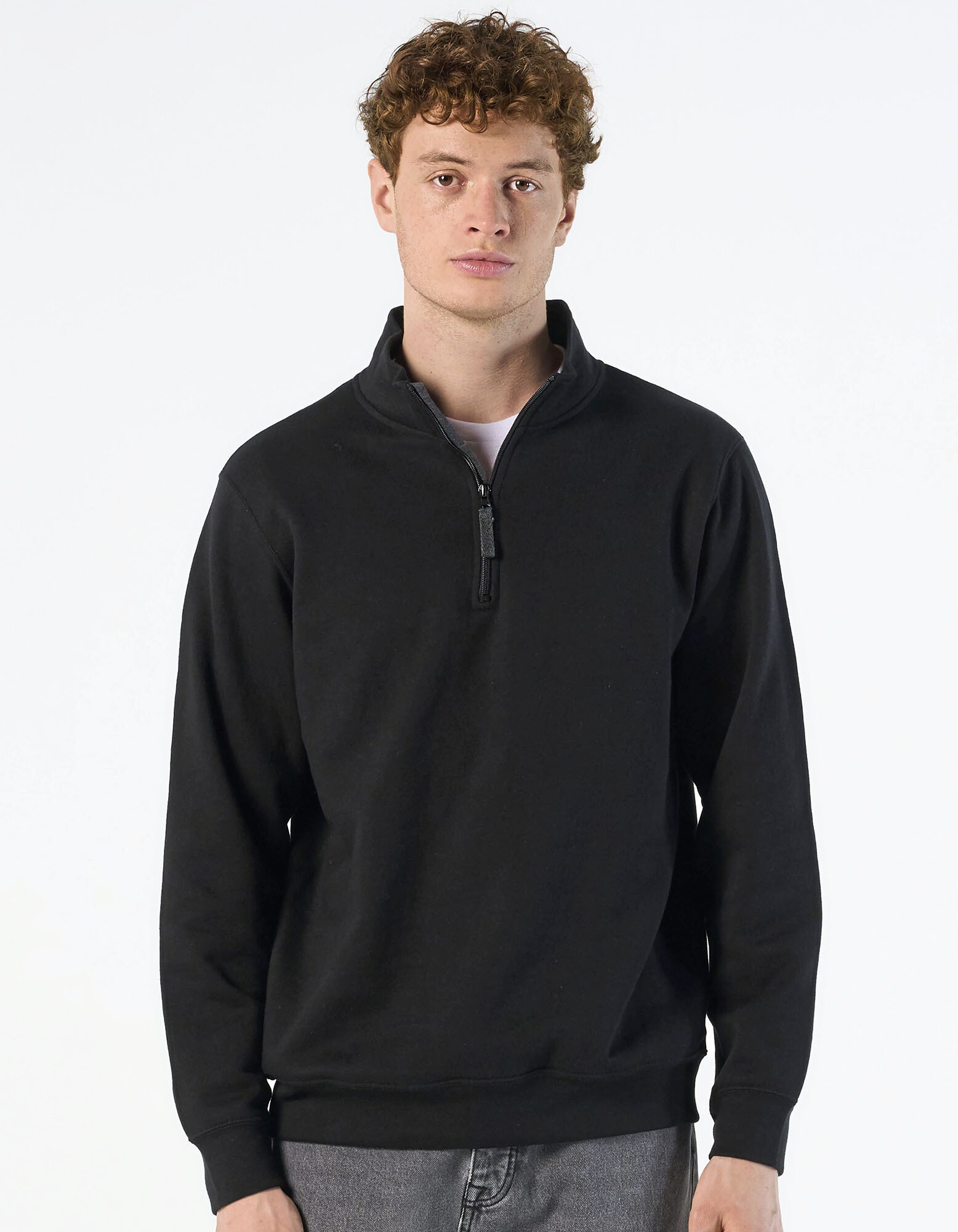 Men´s Zip High Collar Sweatshirt Stan