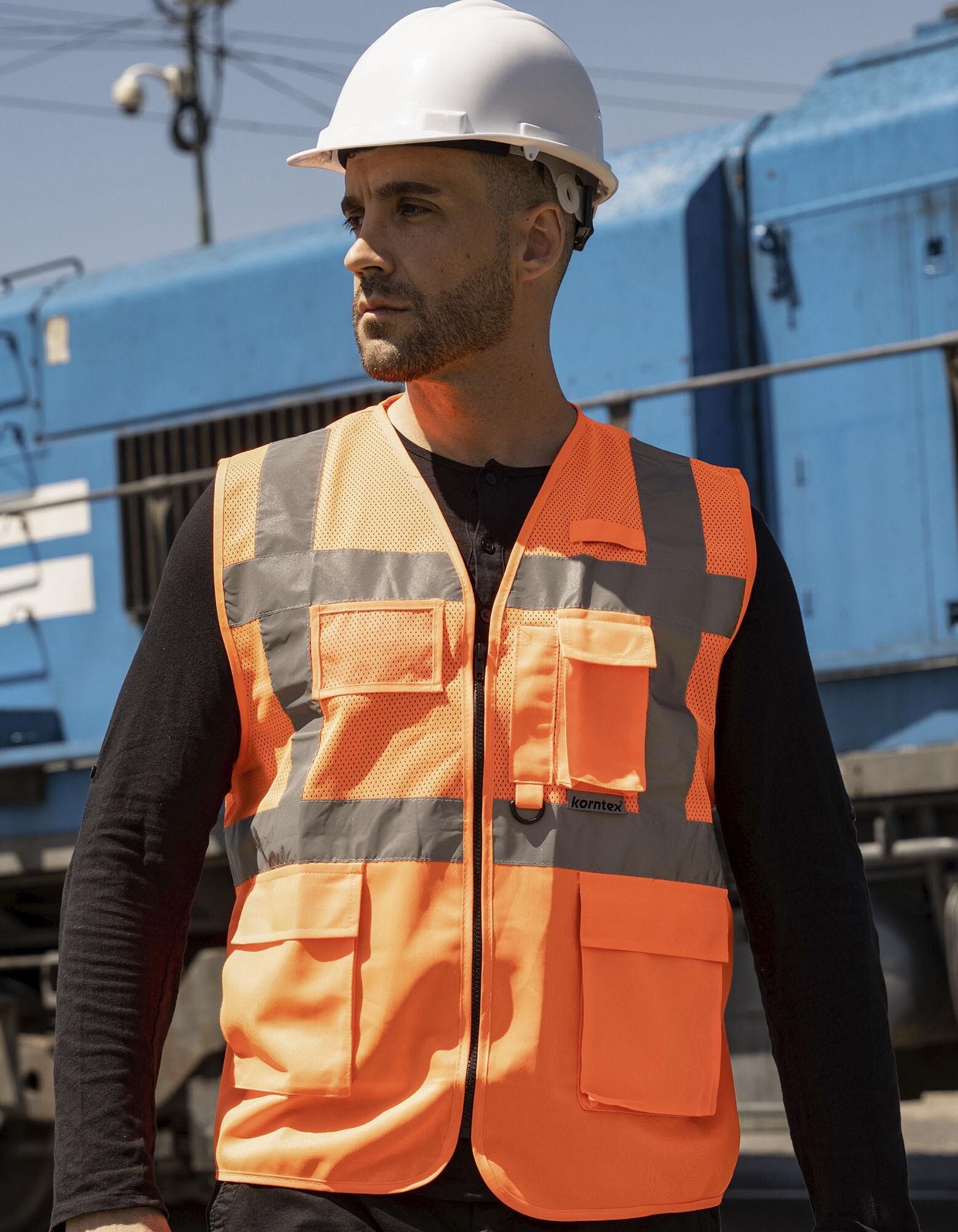 Multifunctional Hi-Vis Mesh-Vest Athens