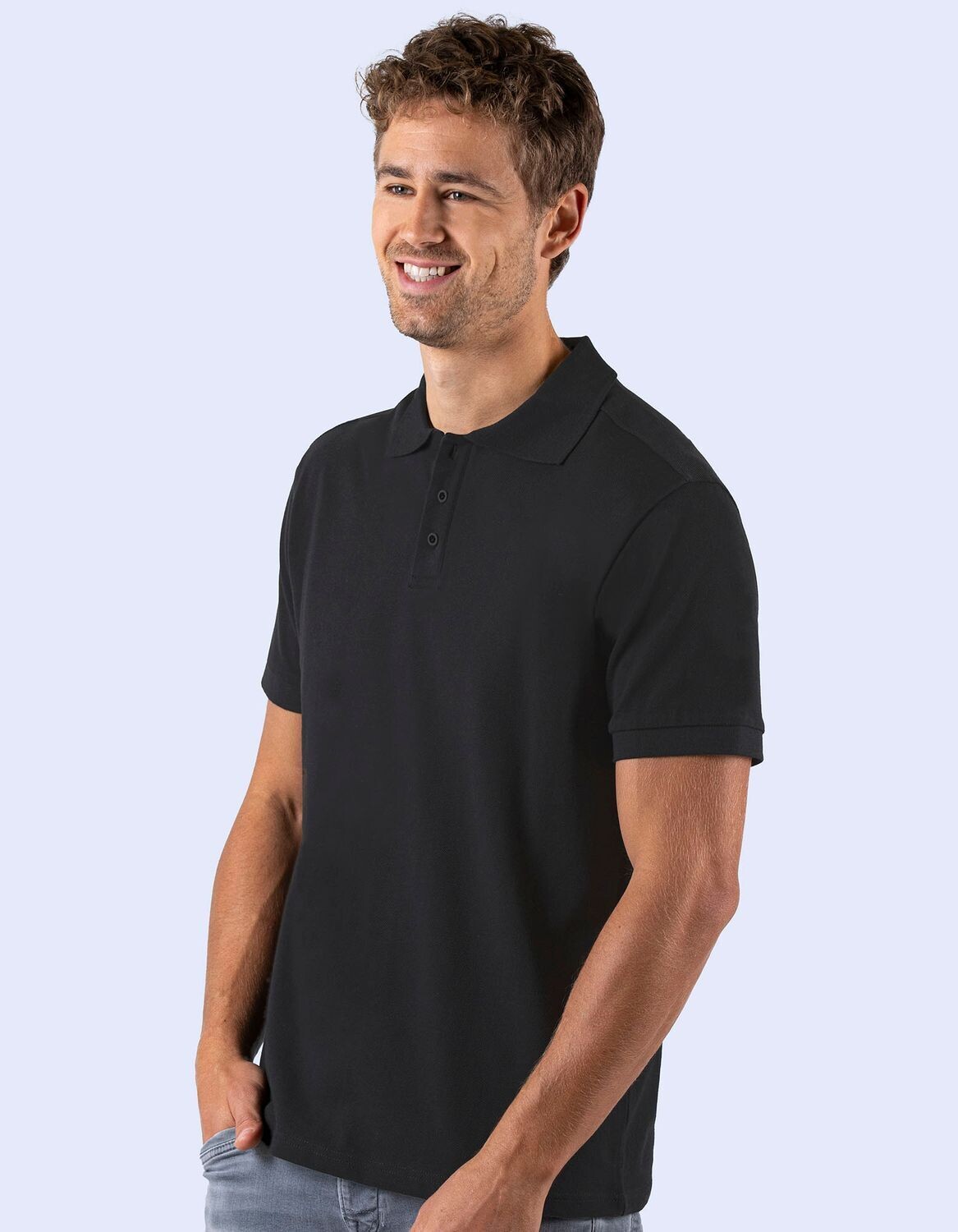 Men's Organic Cotton Piqué Polo