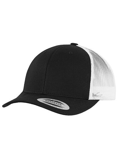 Casquette de camionneur rétro bicolore