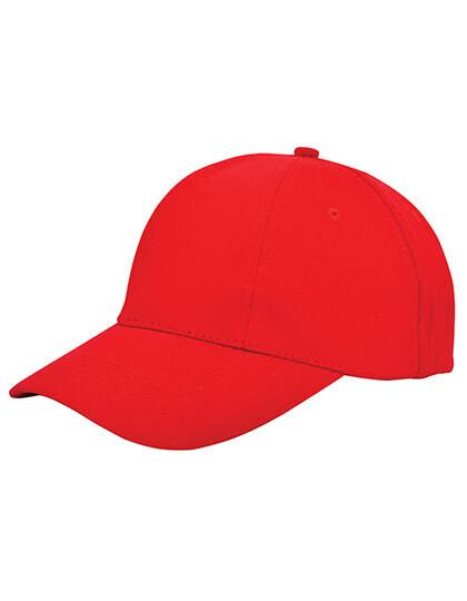 Low-profile brushed cotton cap