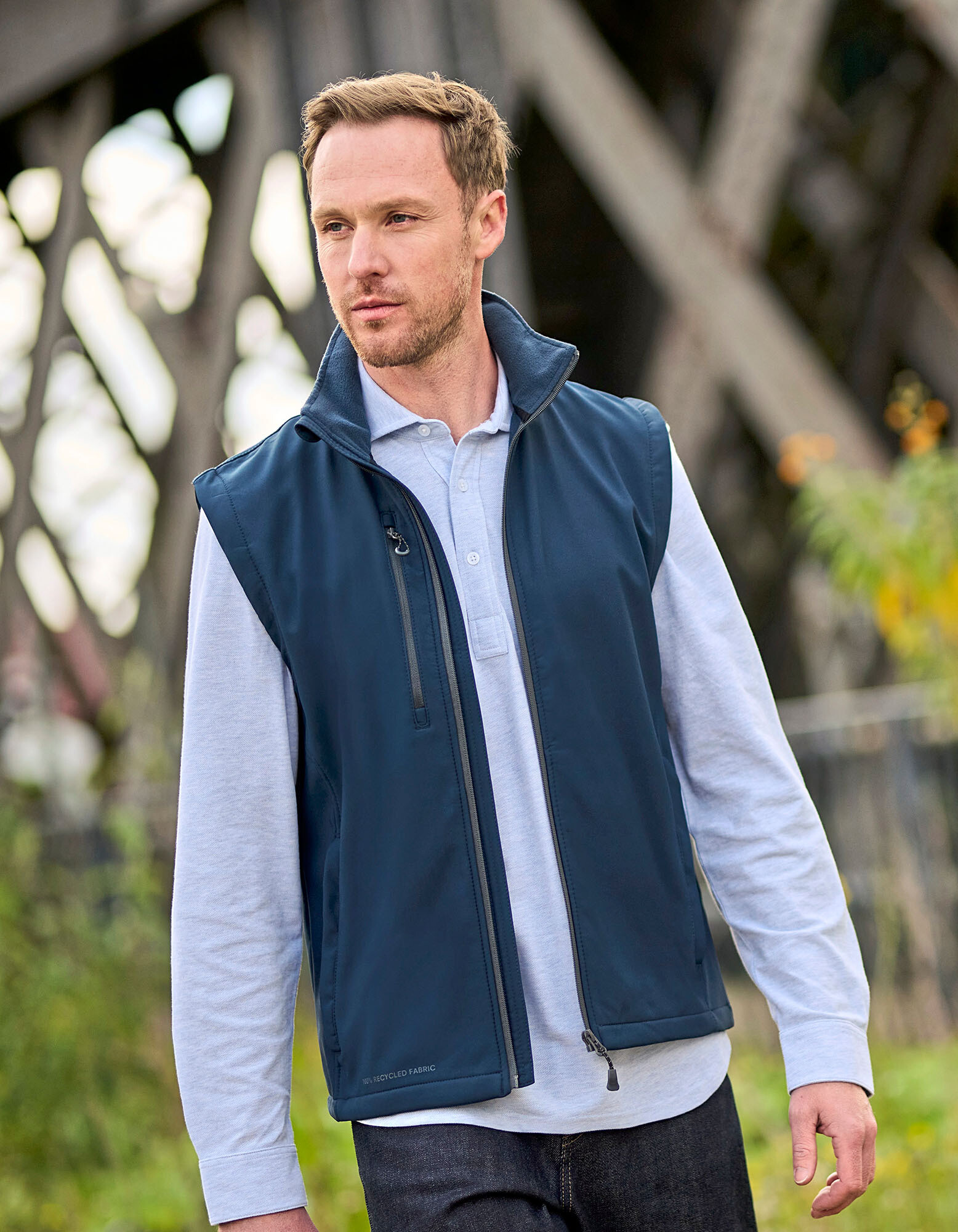 Honestly Made Recycled Softshell Bodywarmer