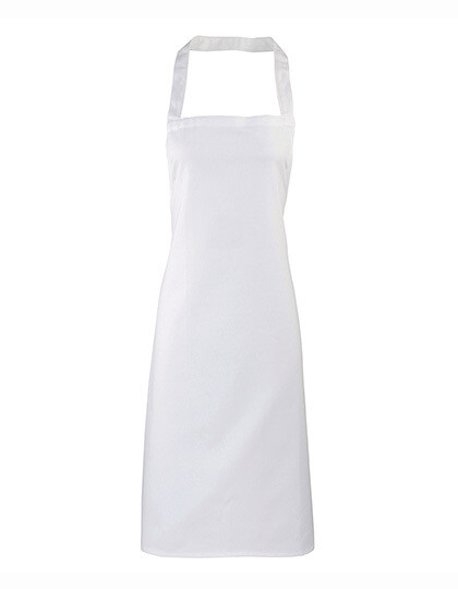 Coton organique Bib Apron (No Pocket)