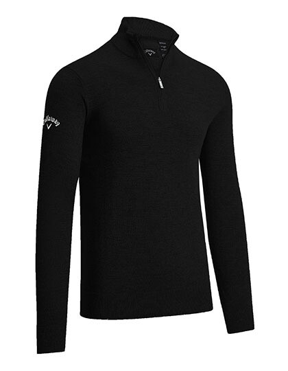 Men's 1/4 Zipped Merino Sweater