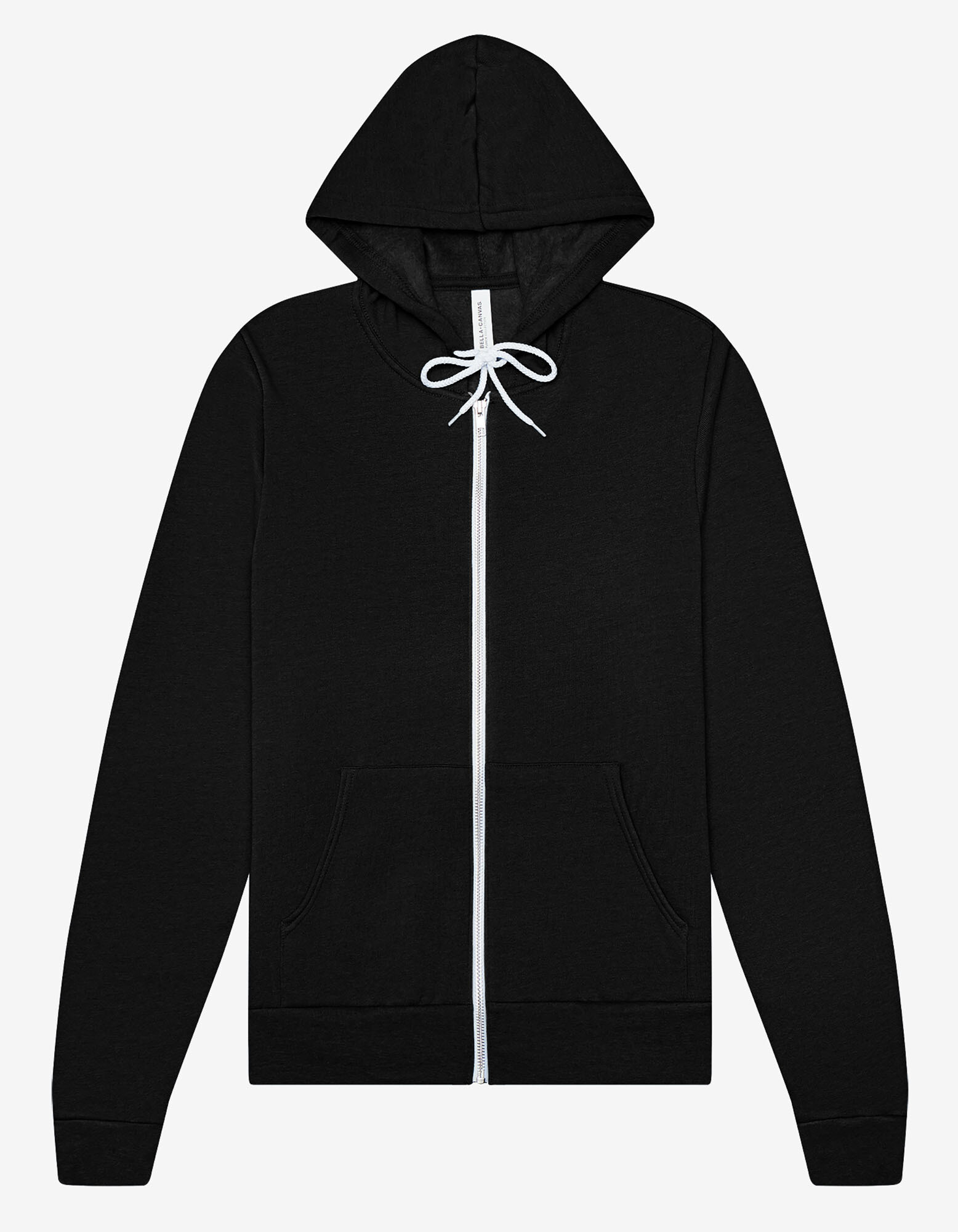 Unisex Poly-Cotton Fleece Full-Zip Hoodie