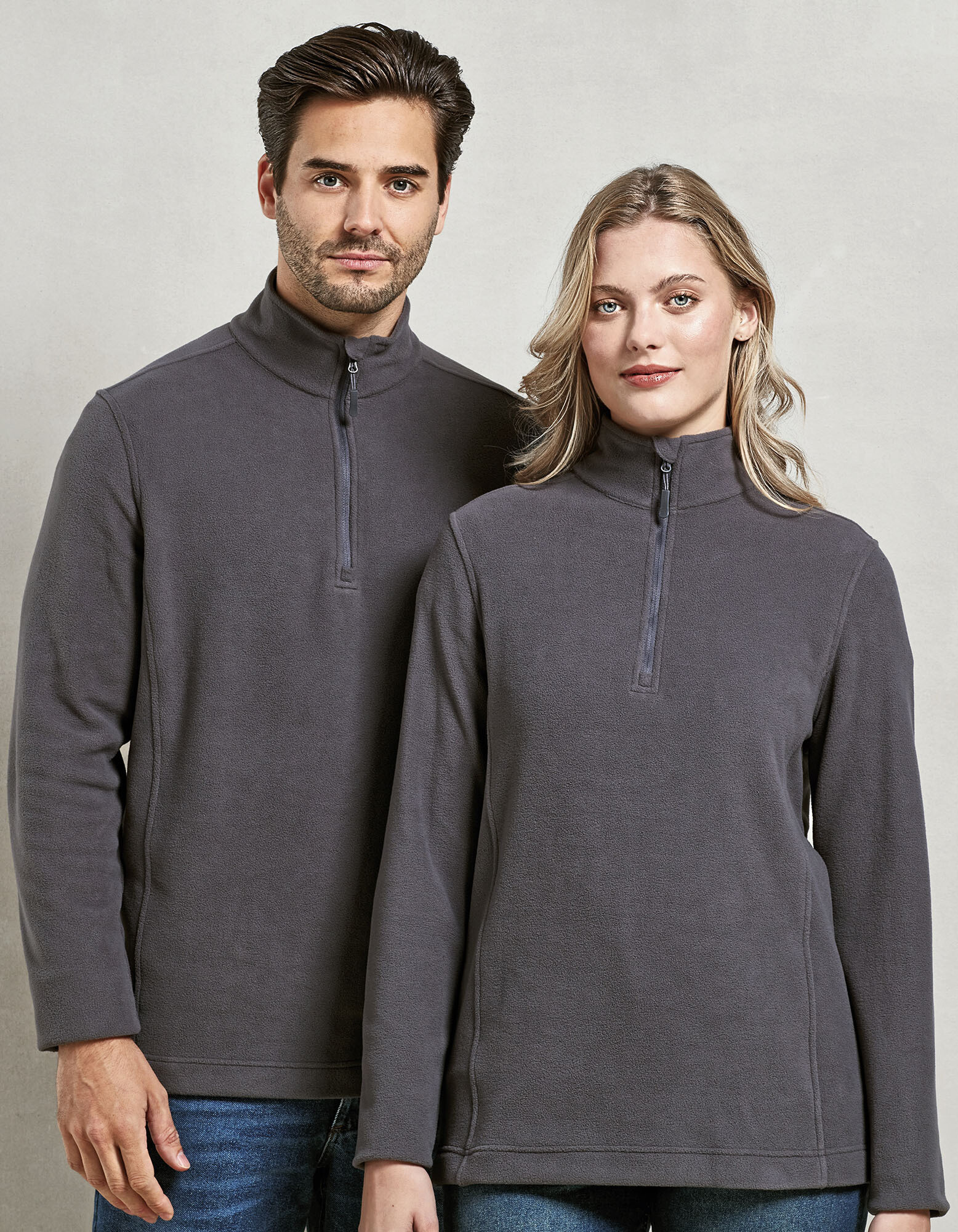 Unisex 'Recyclight' 1/4 Zip Micro Fleece