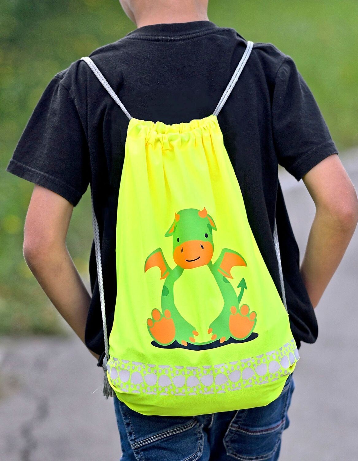 Borsa da ginnastica per bambini Funtastic Wildlife