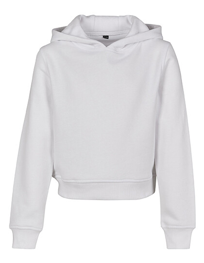 Girls' Cropped Hooded Top