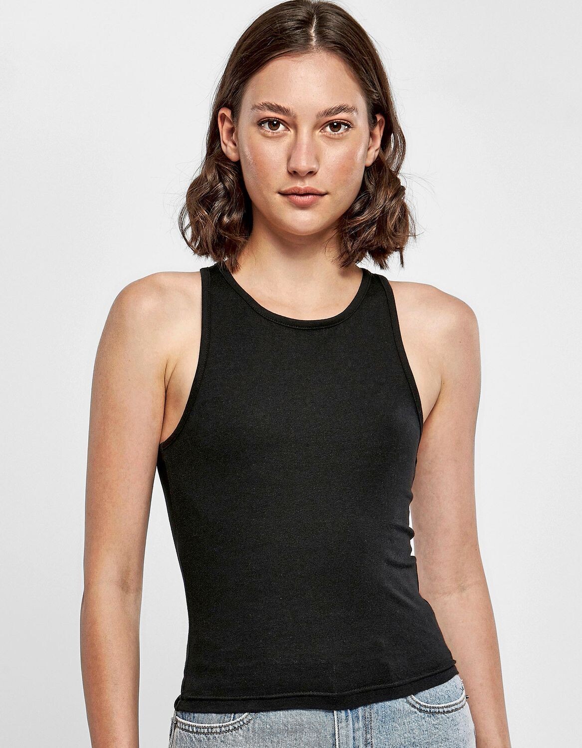 Top da donna con schienale a rete