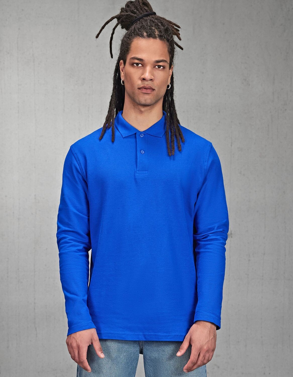Polo a maniche lunghe da uomo ID.001