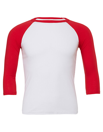 Unisex 3/4 Sleeve Baseball T-Shirt