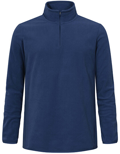 Maglia a maniche corte in pile riciclato da uomo