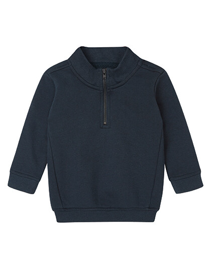 Felpa con zip a quarto di dollaro per bambini
