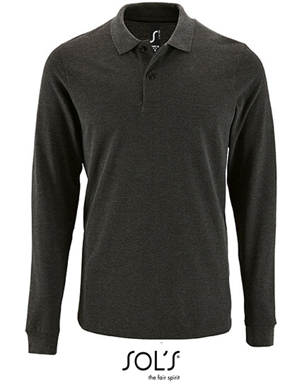 Men´s Long-Sleeve Piqué Polo Shirt Perfect