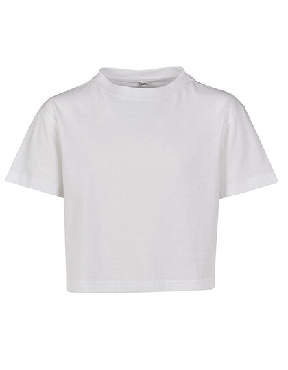 Girls' Cropped Jersey T-shirt