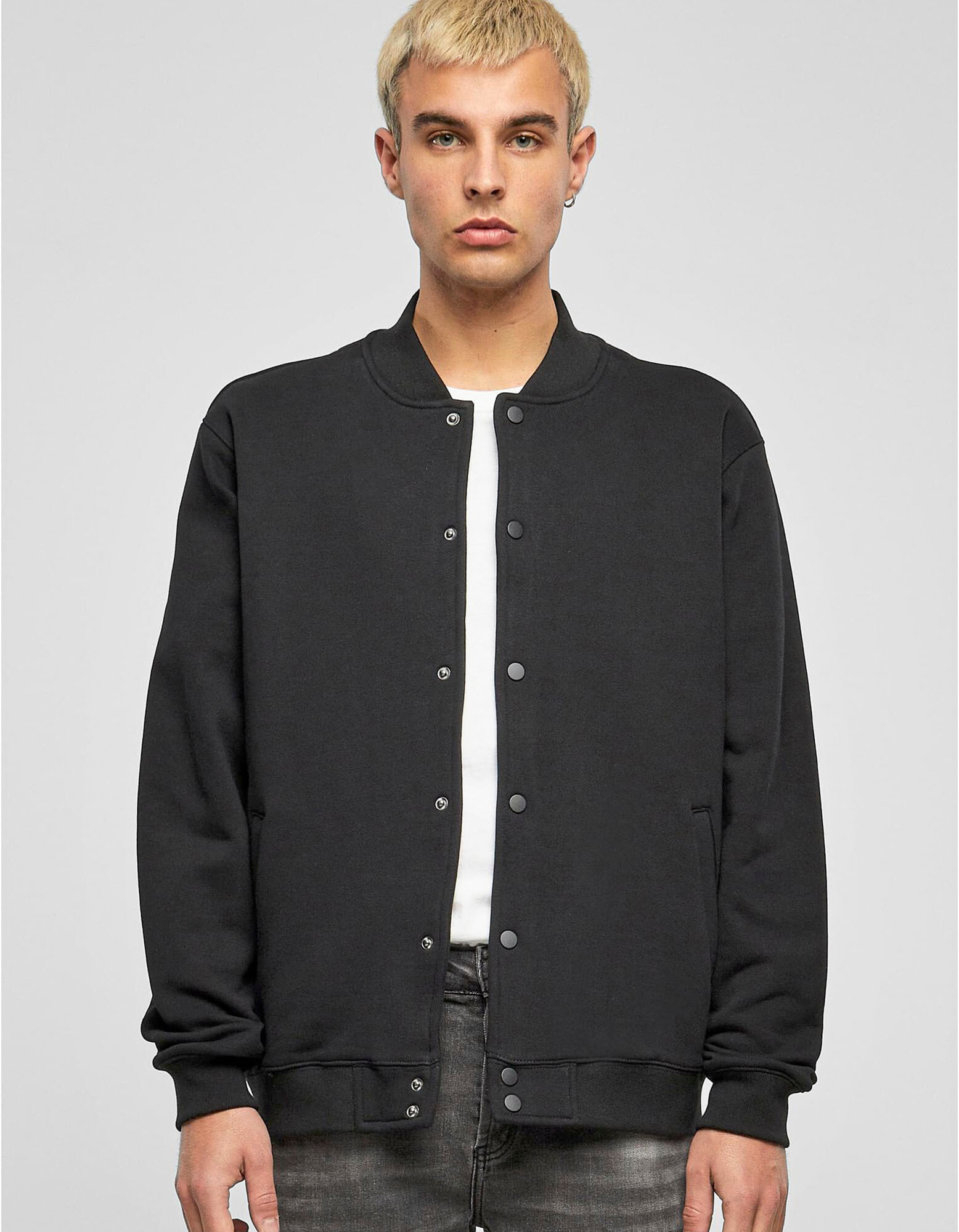 Men's Heavy Tonal College Jacket