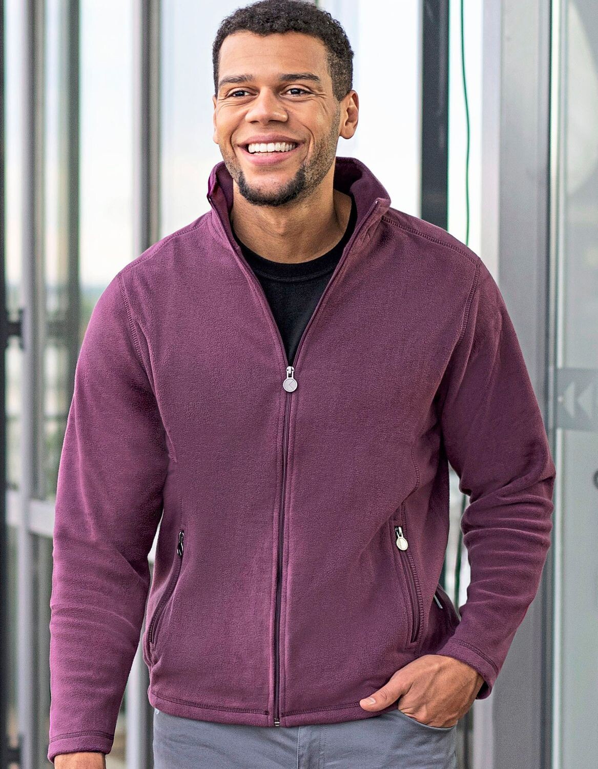 Men's workwear fleece jacket Warm-Up