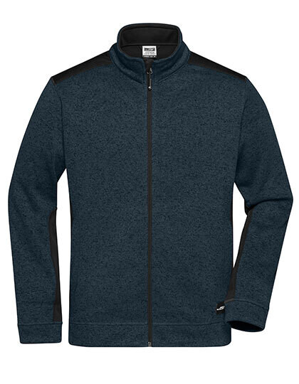Veste polaire tricotée pour homme, style travail -STRONG-