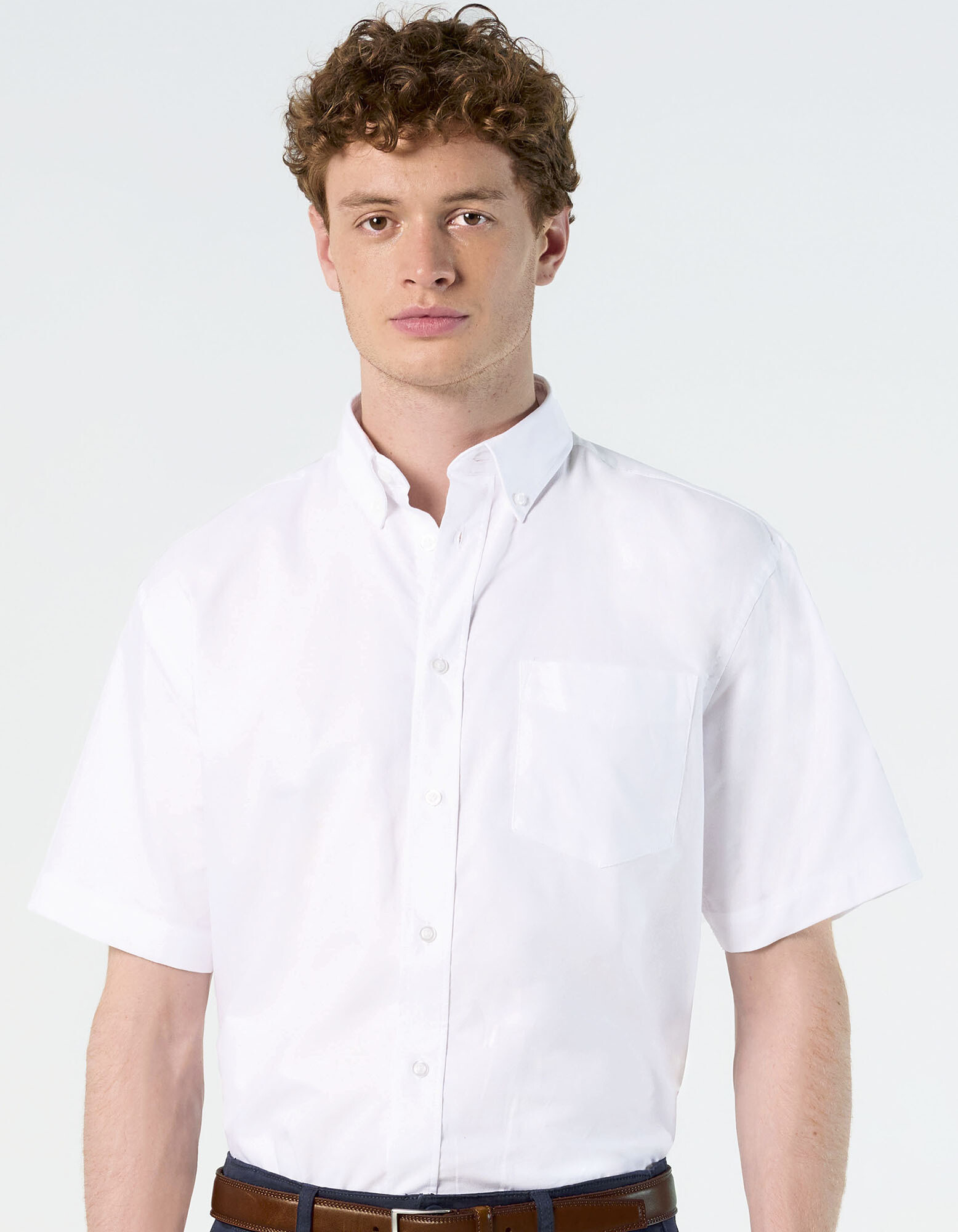 Men's Oxford Shirt Brisbane Short Sleeve