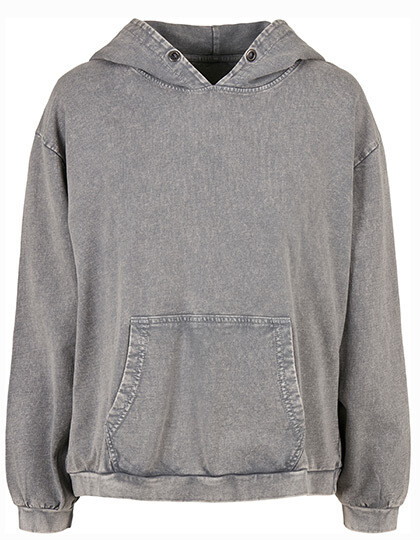 Ladies' Acid Washed Oversize Hoody