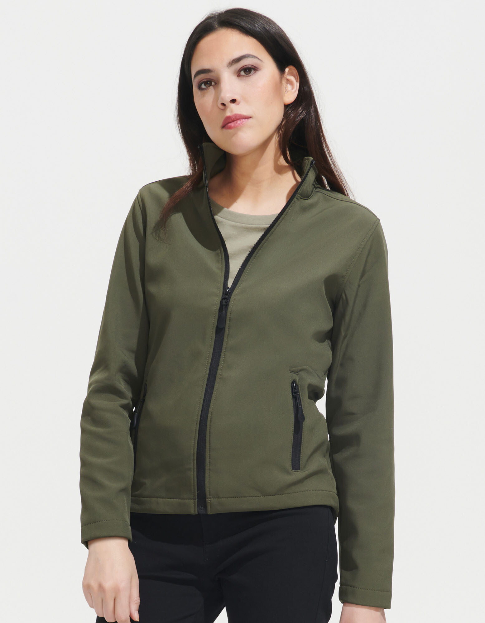 Women's Softshell Zip Jacket Race