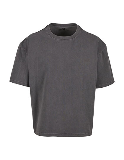 Maglietta vintage corta, pesante e oversize