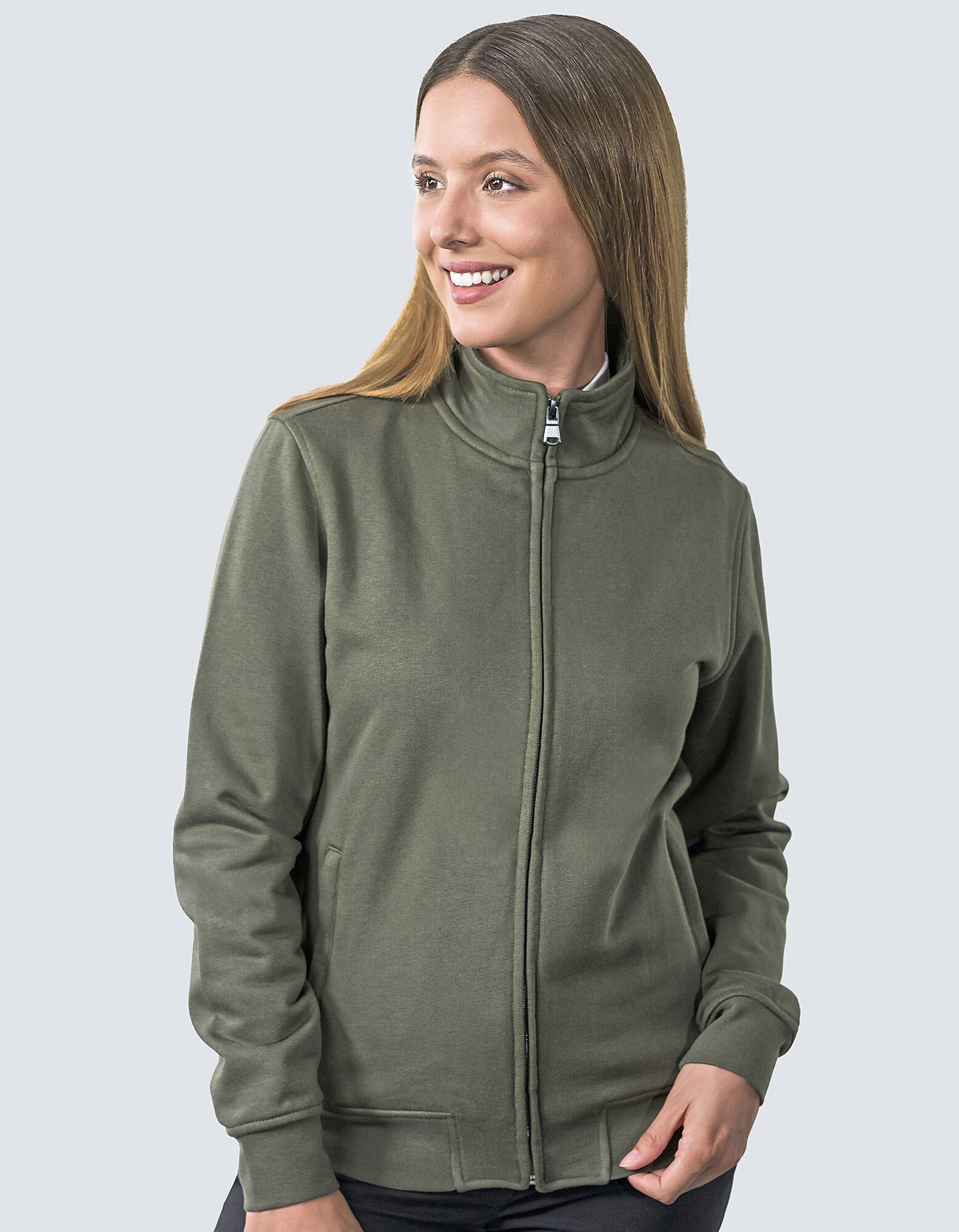 Women's Premium Full-Zip Sweat Jacket
