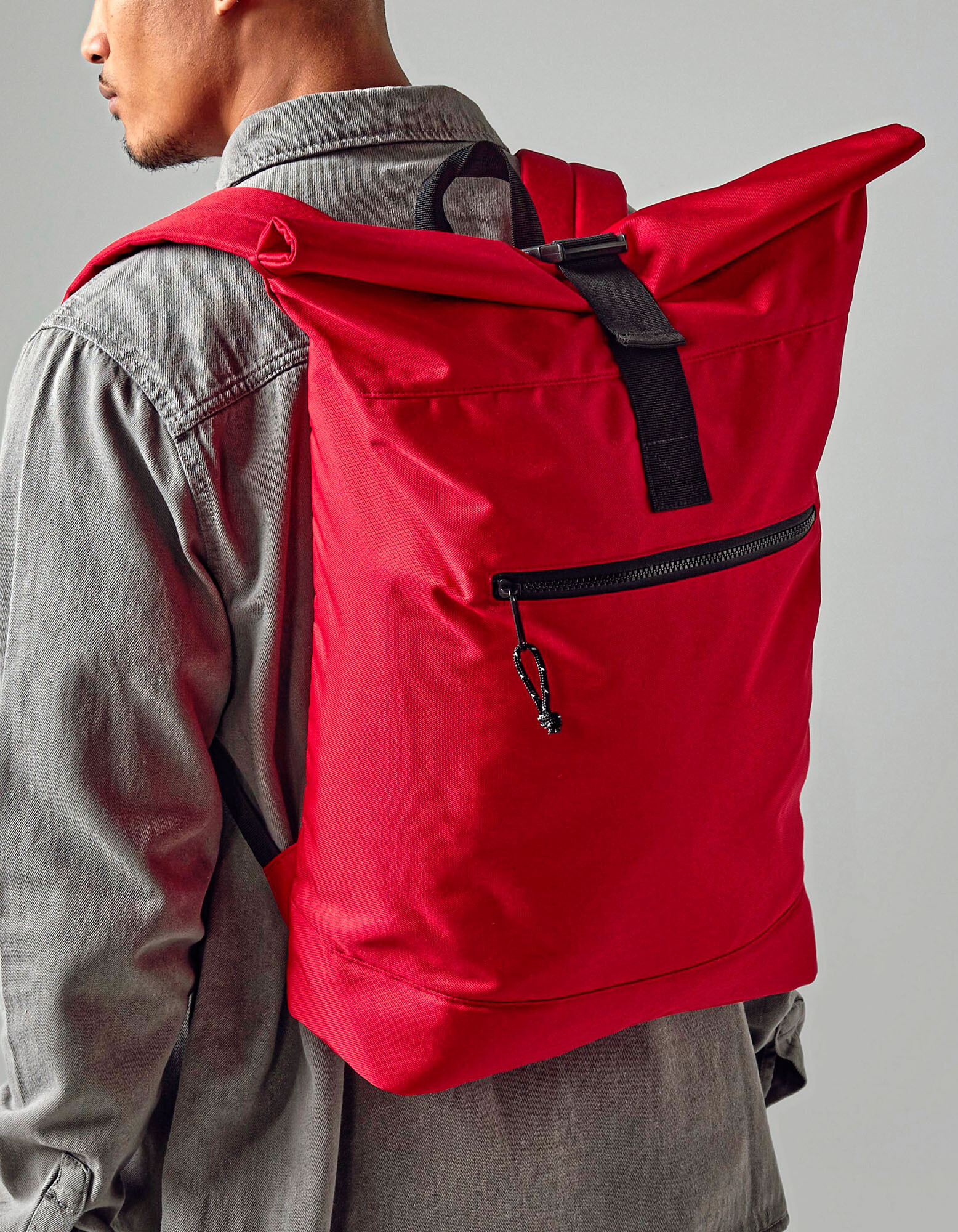 Recycled Roll-Top Backpack