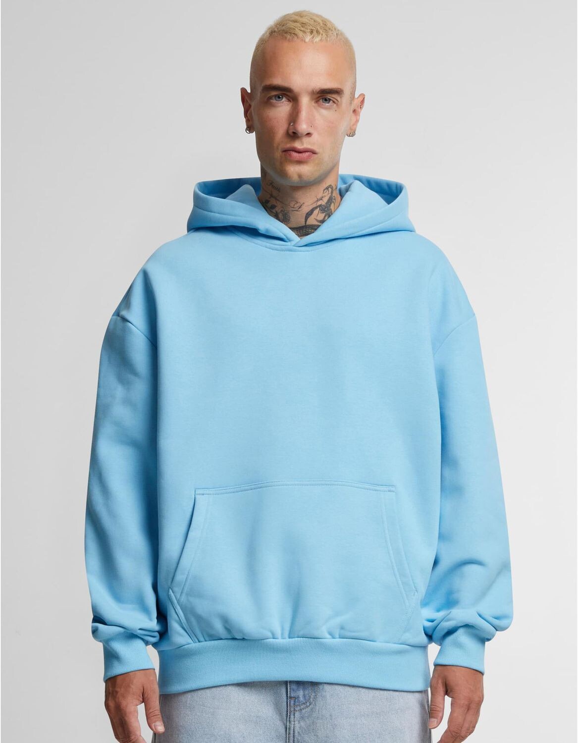 Felpa con cappuccio oversize ultra pesante
