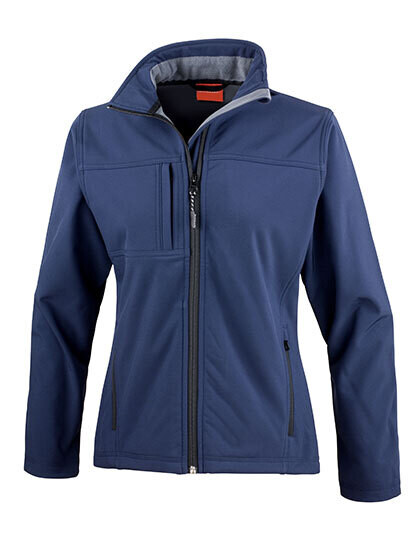 Veste softshell classique 3 couches recyclée pour femme