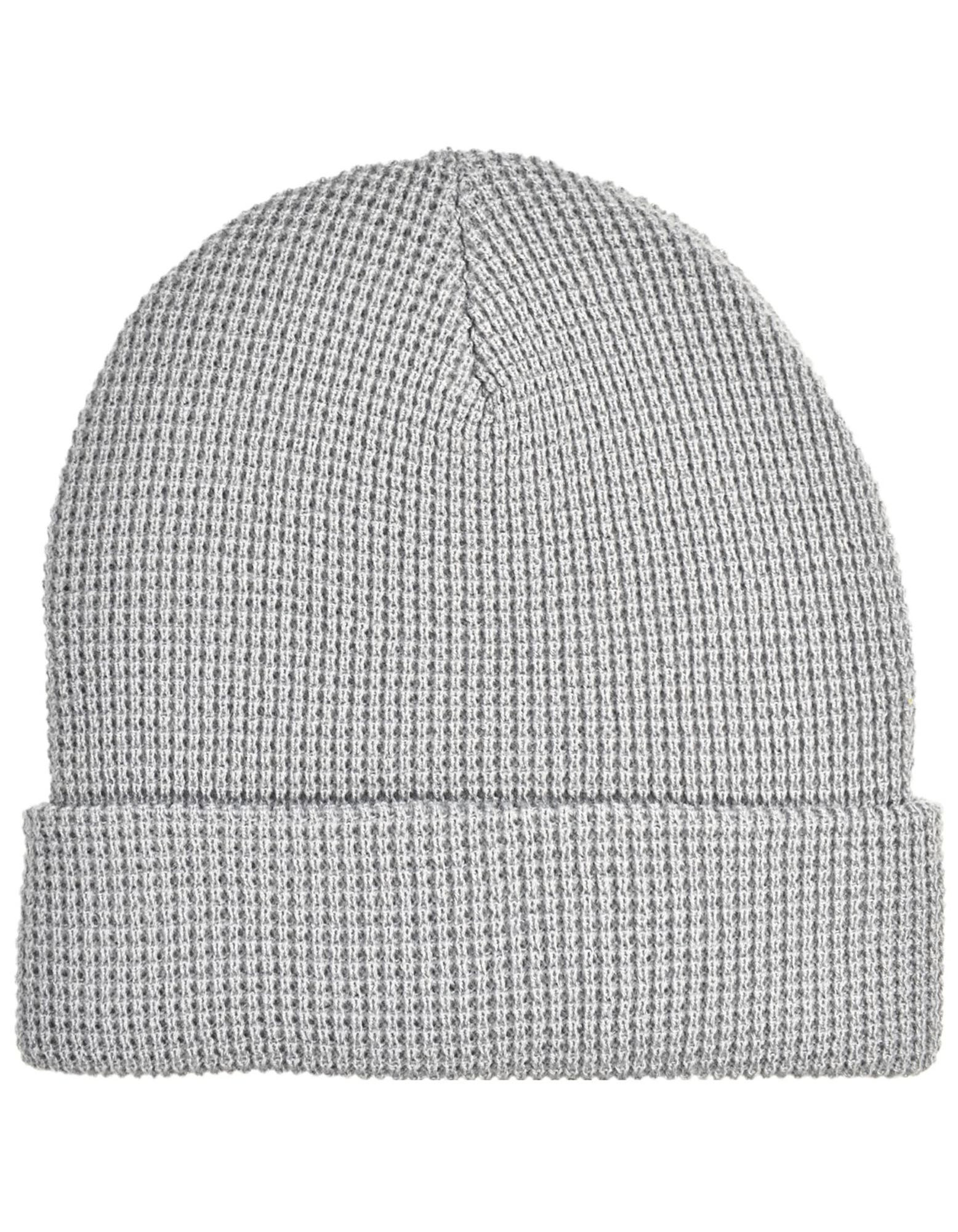 Waffle-look knitted hat