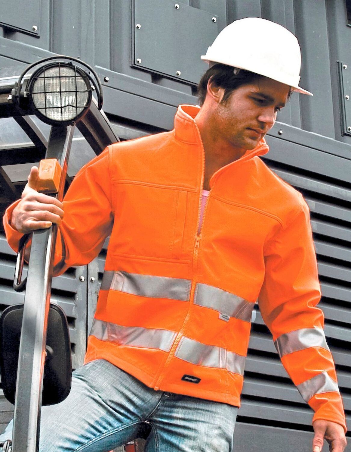 Veste Soft Shell haute visibilité