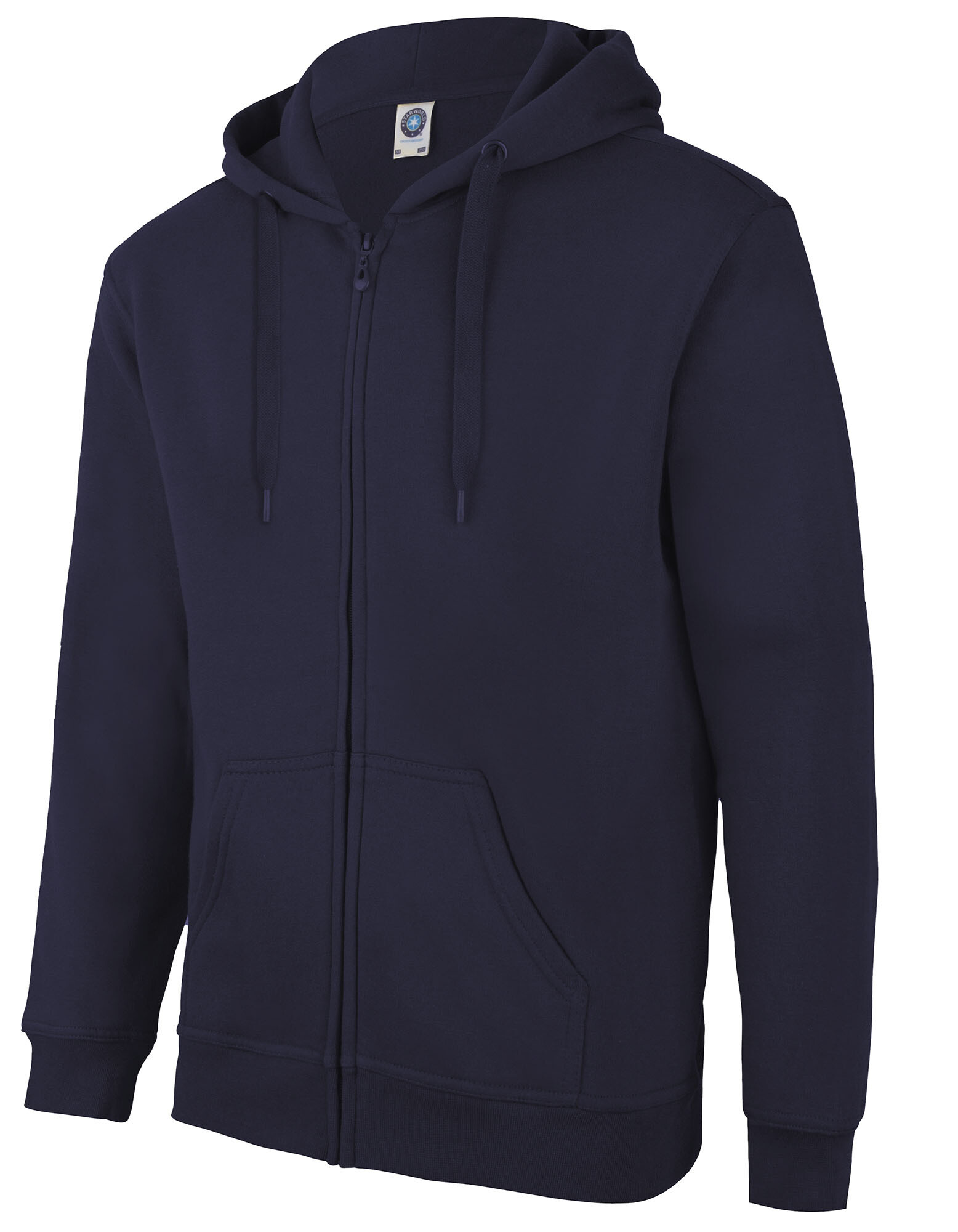 Zip Through Hooded Sweat Jacket