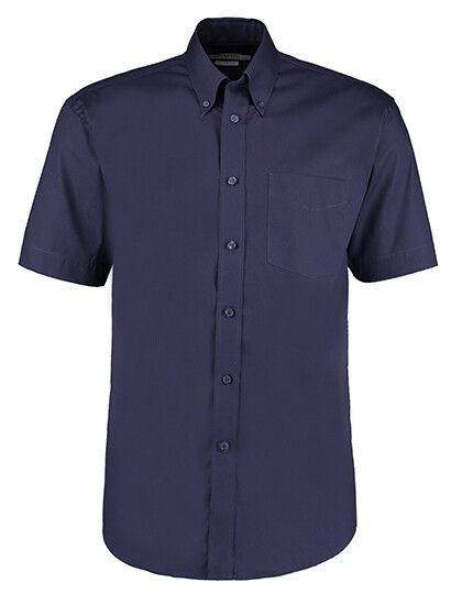 Chemise Oxford Premium à manches courtes, coupe classique pour homme