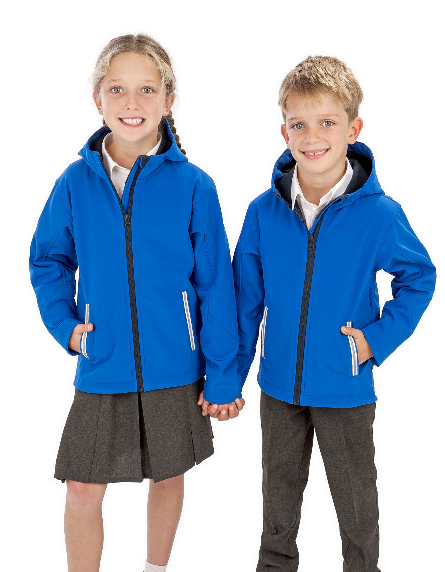 Junior TX Performance Hooded Soft Shell Jacket